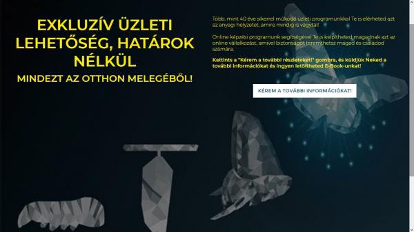 Exkluzív üzleti lehetőség, határok nélkül